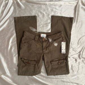 BDG Low Rise Cargo Flare Pants